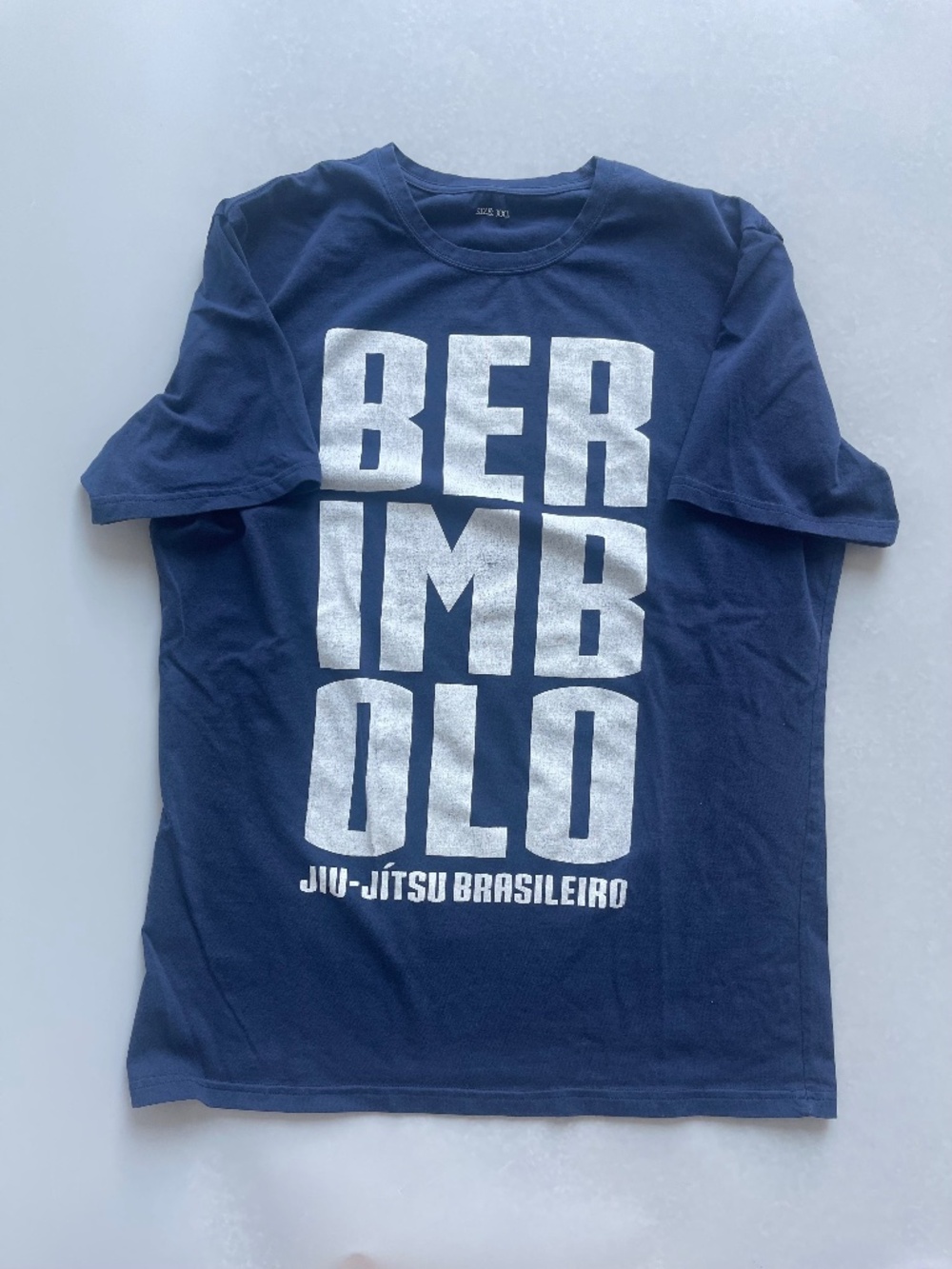 Berimbolo BJJ T-Shirt Men’s XXL Blue Jiu Jitsu Brasileiro Graphic Tee